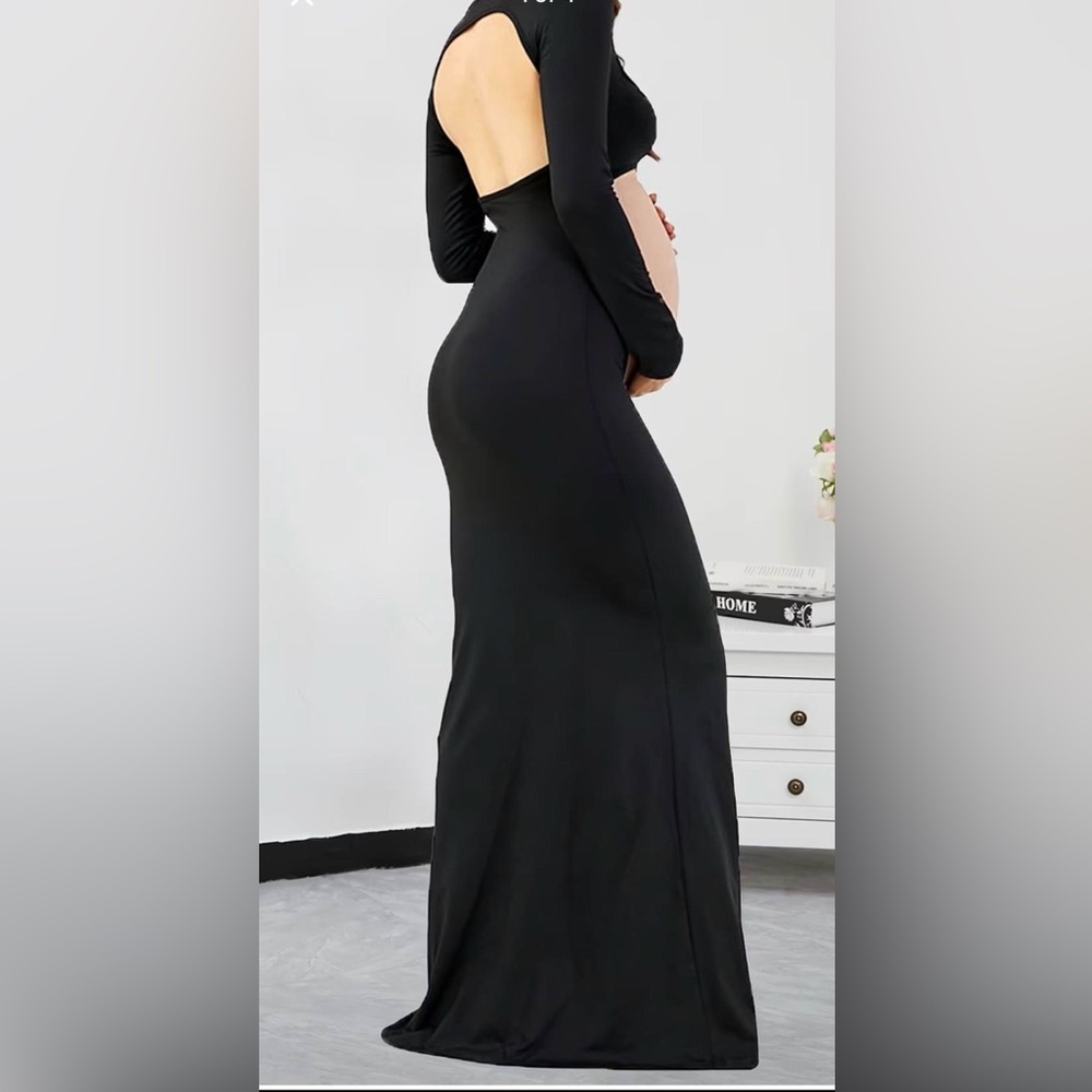 Maternity photo shoot dress